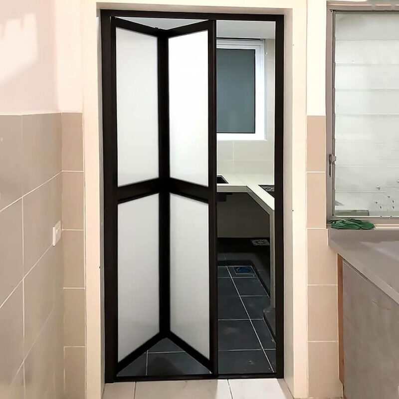 aluminium bathroom doors in Saudi Arabia