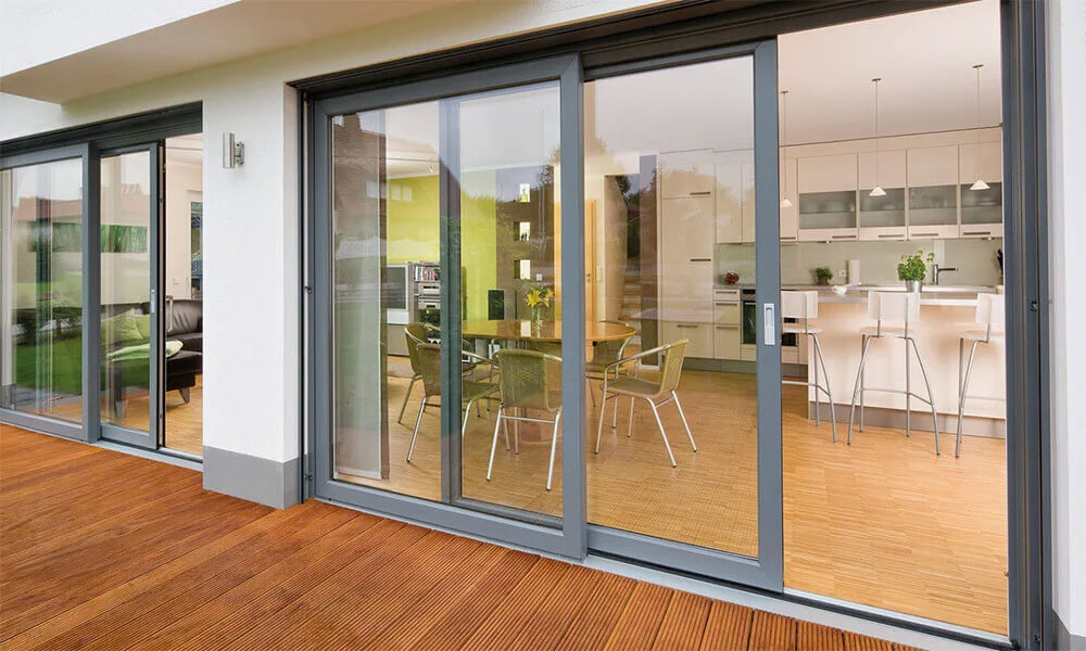 Types of sliding doors for villas Saudi Arabia
